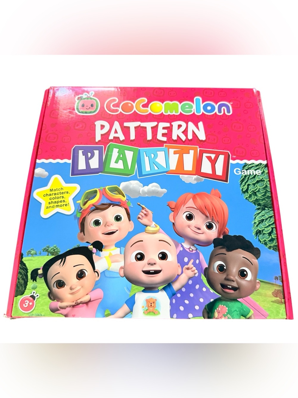 Cocomelon Pattern Party Kids Game - Bright Multi-Color